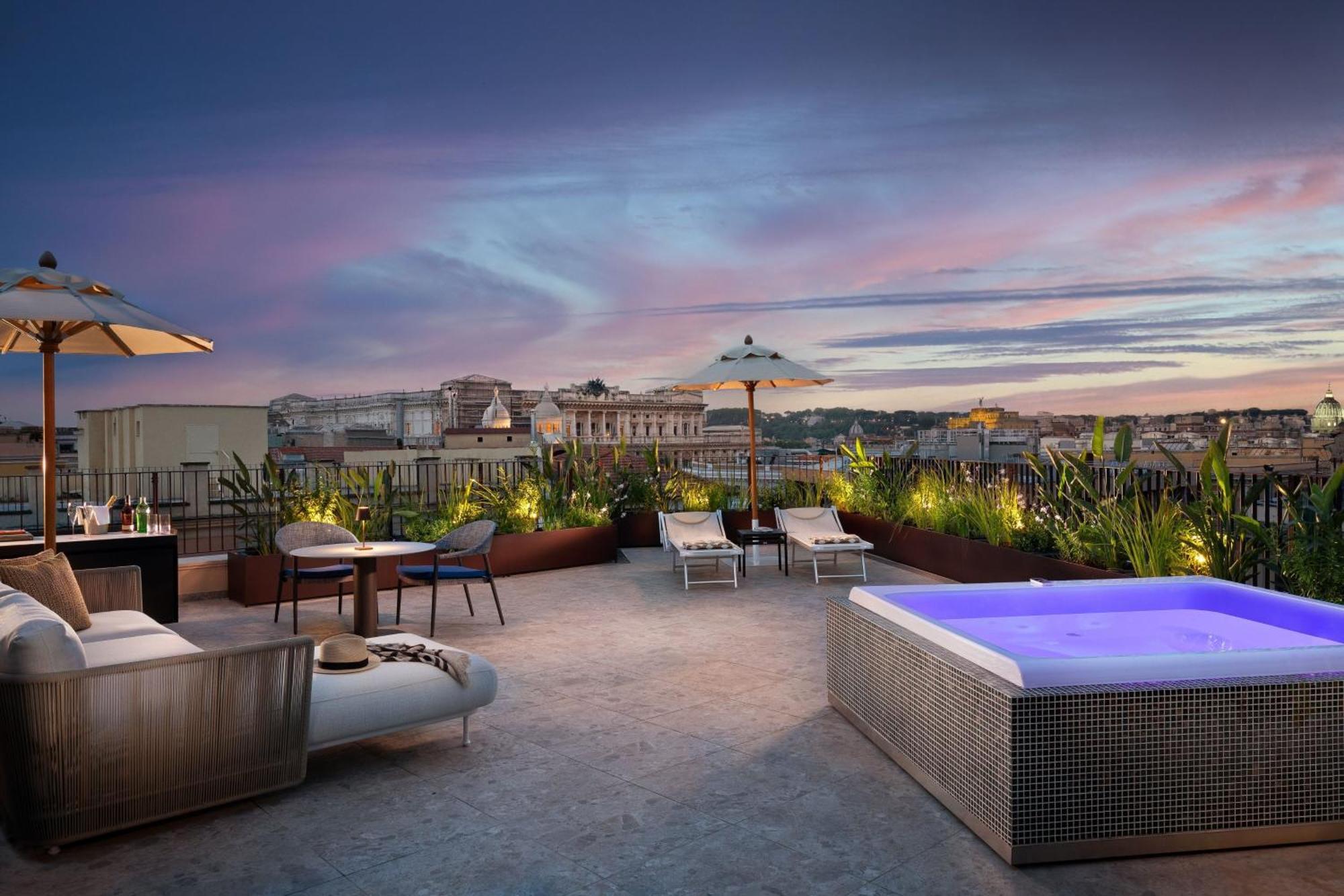 Le Meridien Visconti Rom Exteriör bild